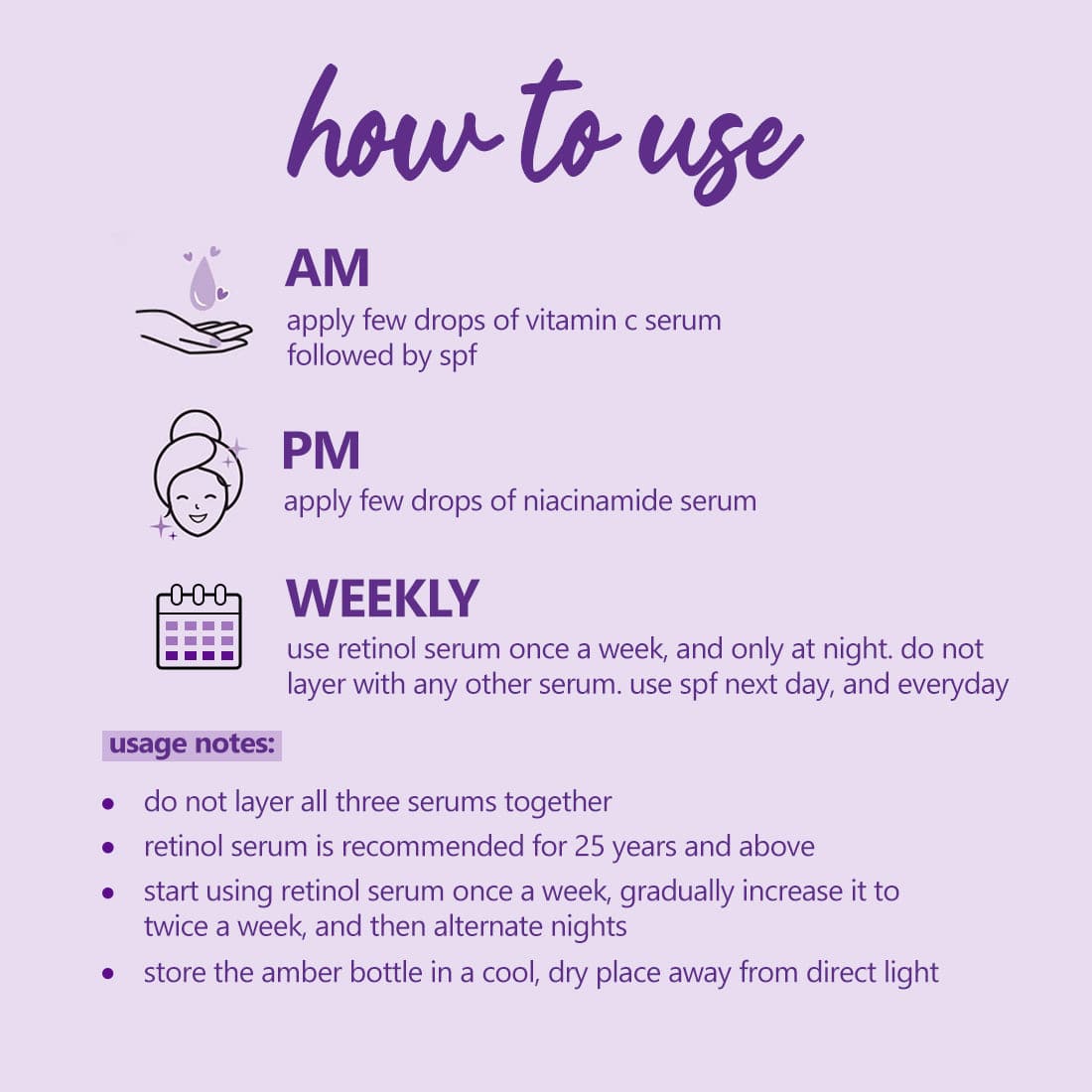 Plum Goodness Glow, Clarify & Renew Face Serum Bundle