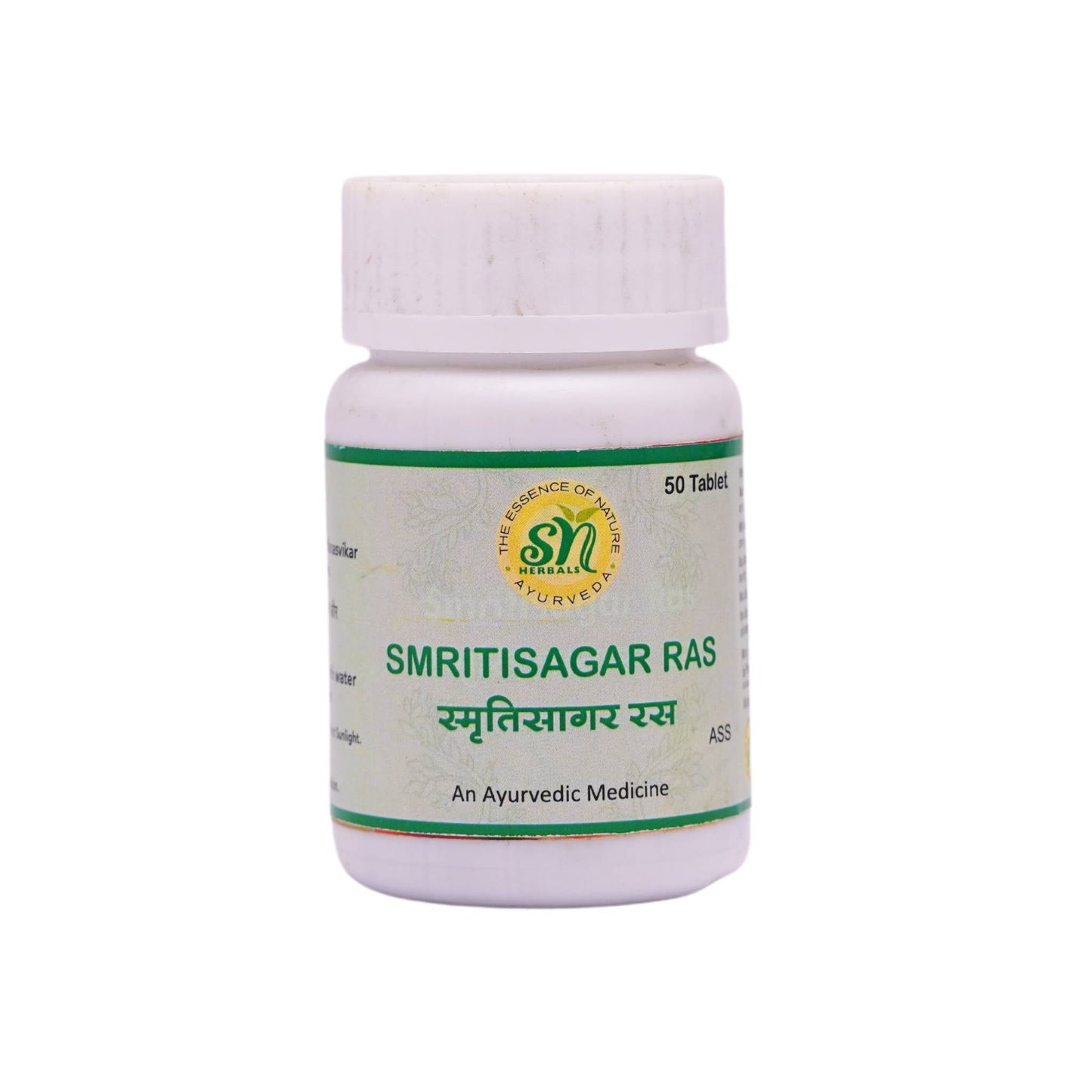 SN Herbals Smritisagar Ras Tablets - Indyancart