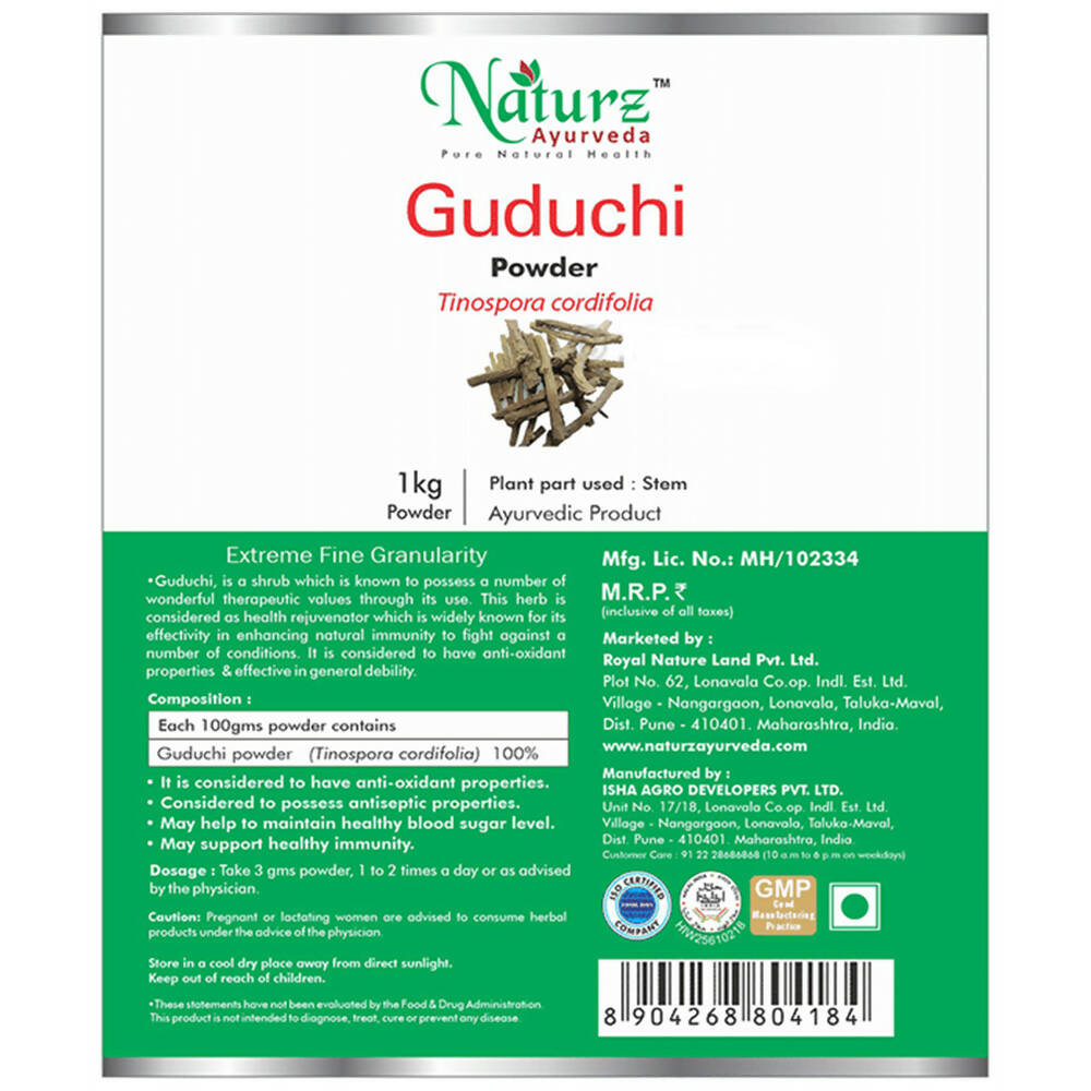 Naturz Ayurveda Guduchi Powder