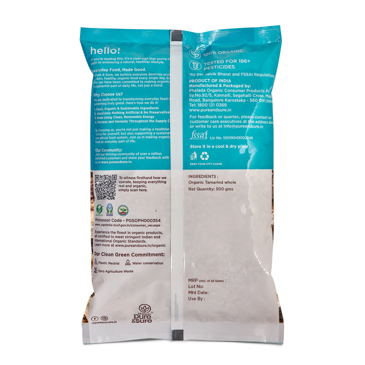 Pure & Sure Organic Tamarind