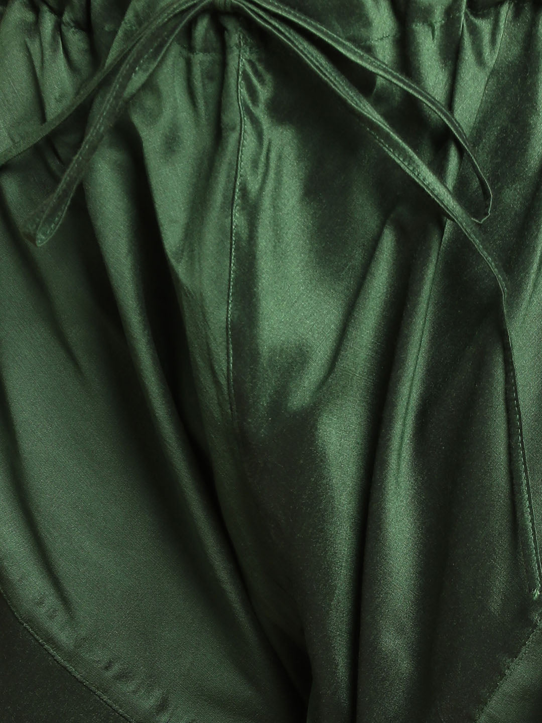 Men's Green Viscose Blend Straight Jacket Kurta and Pyjama Set