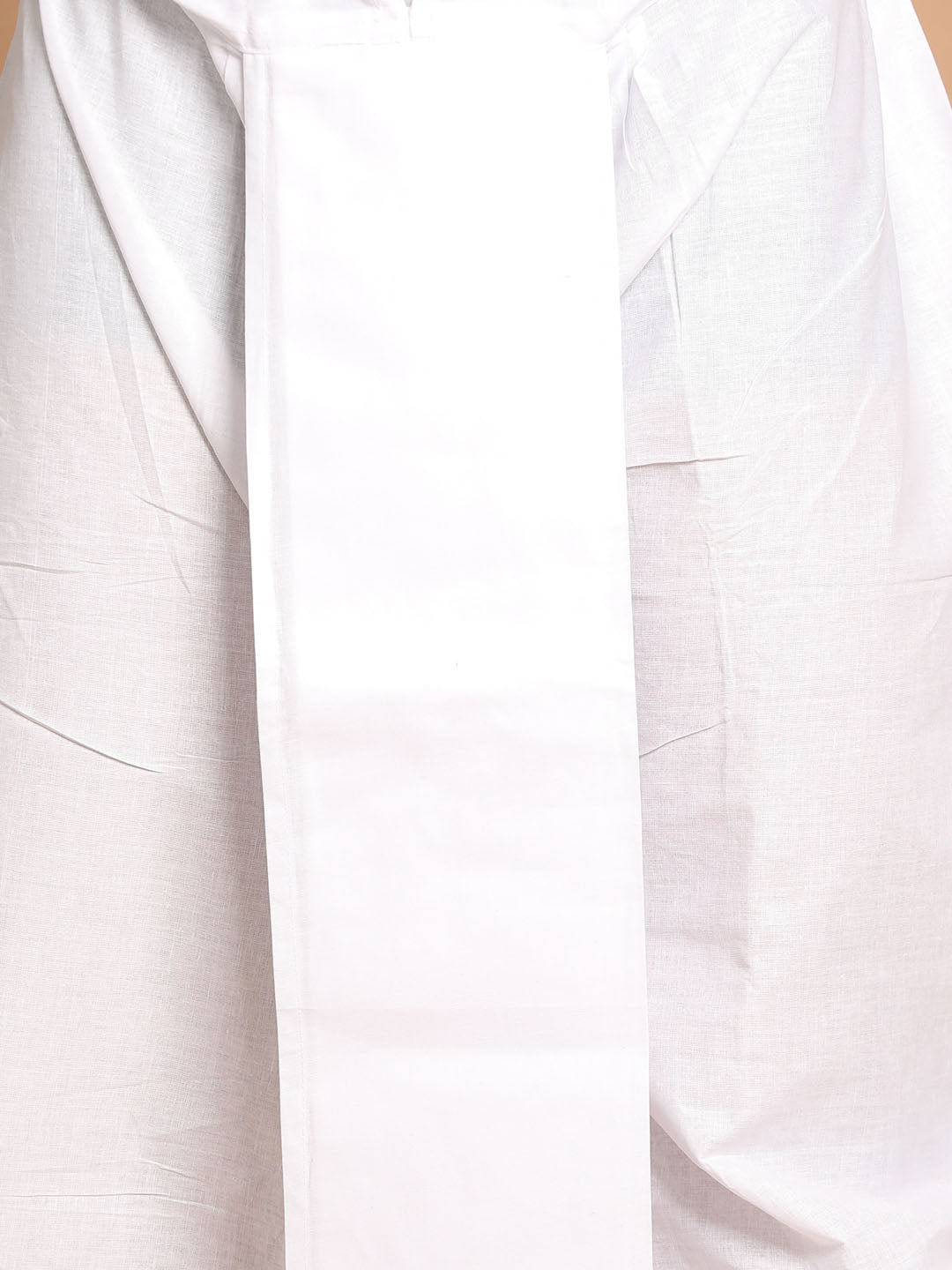 Men's Mustard Pure Cotton Straight Kurta and Dhoti Set