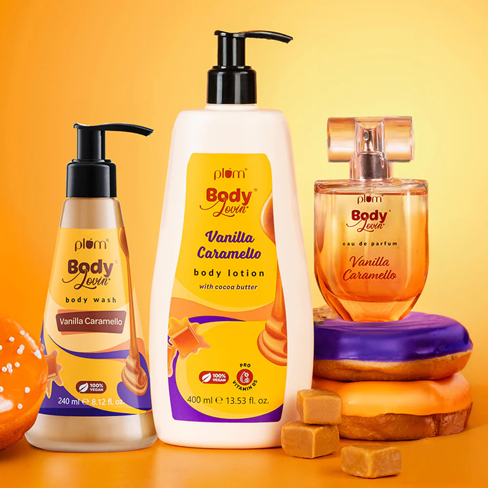 Plum Goodness Best Of Vanilla Caramello Trio by BodyLovin'