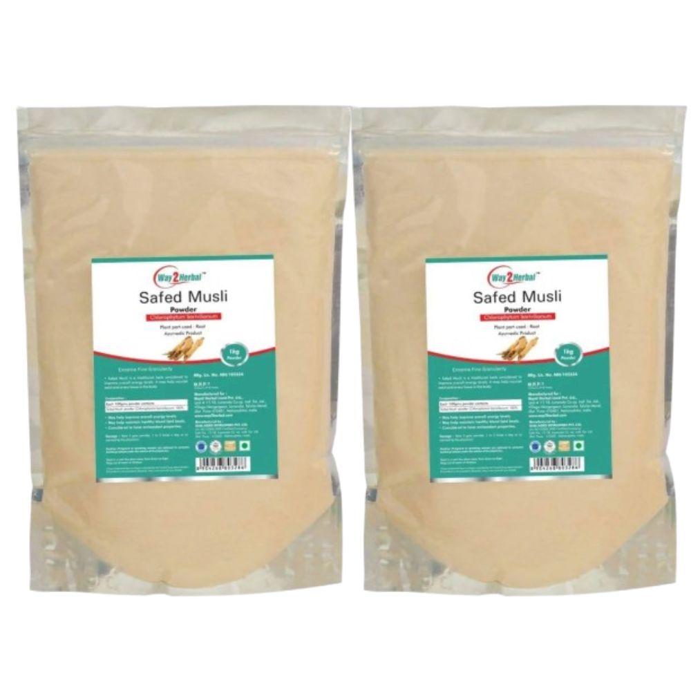 Way2herbal Safed Musli Powder