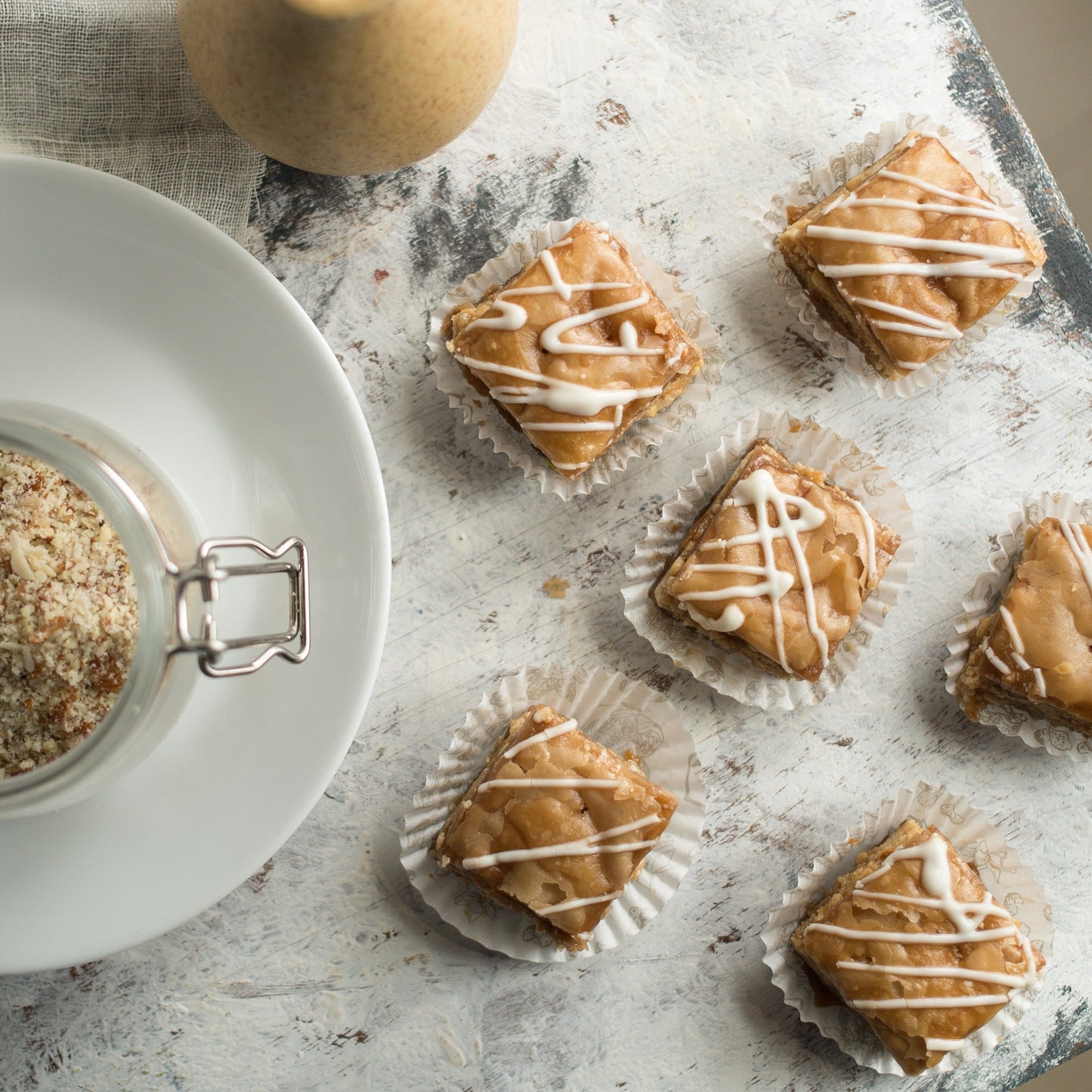 Almond House White Chocolate Baklava