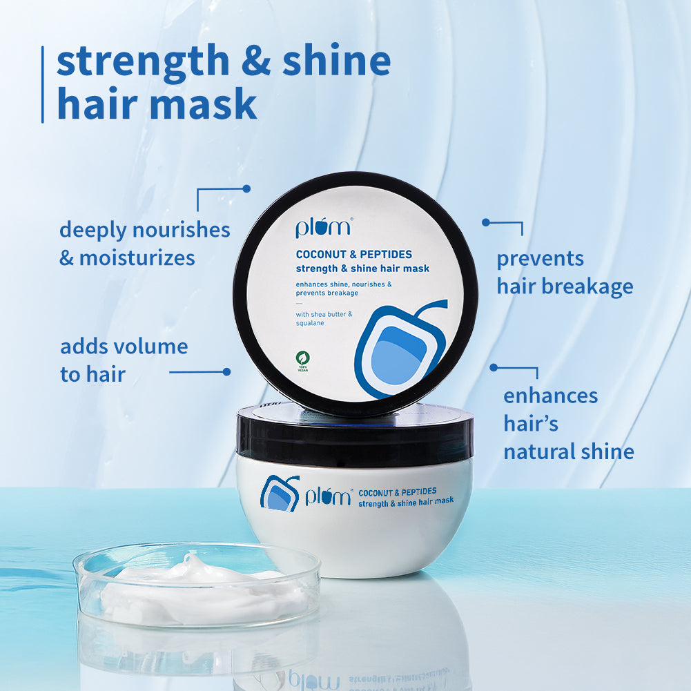 Plum Goodness Soft Hair Routine Shampoo, Conditioner & Hair Mask