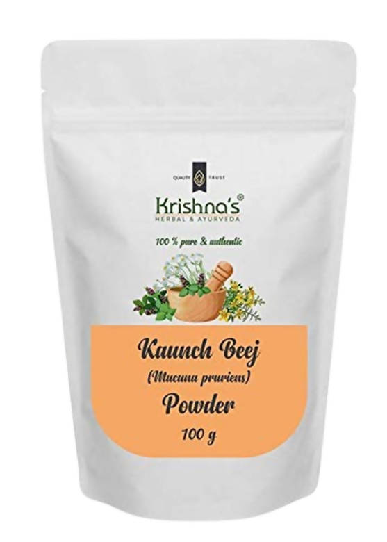 Krishna's Herbal & Ayurveda Kaunch Beej Powder - Indyancart