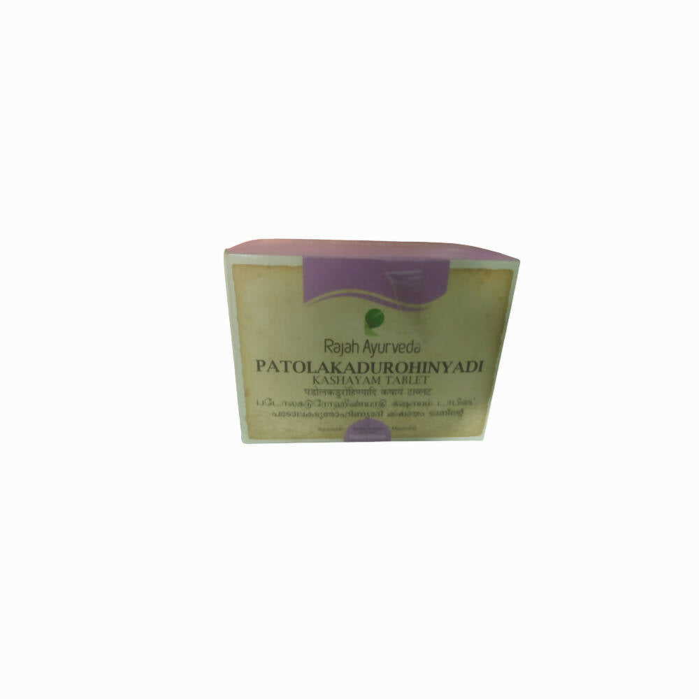 Rajah Ayurveda Patolakadurohinyadi Kashayam Tablets - Indyancart