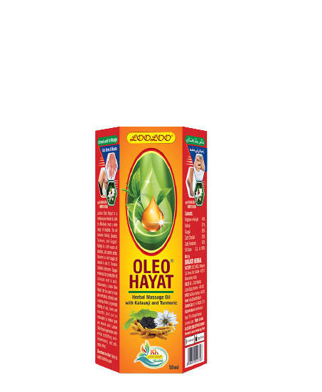 Looloo Oleo Hayat Herbal Massage Oil with Kalonji & Turmeric