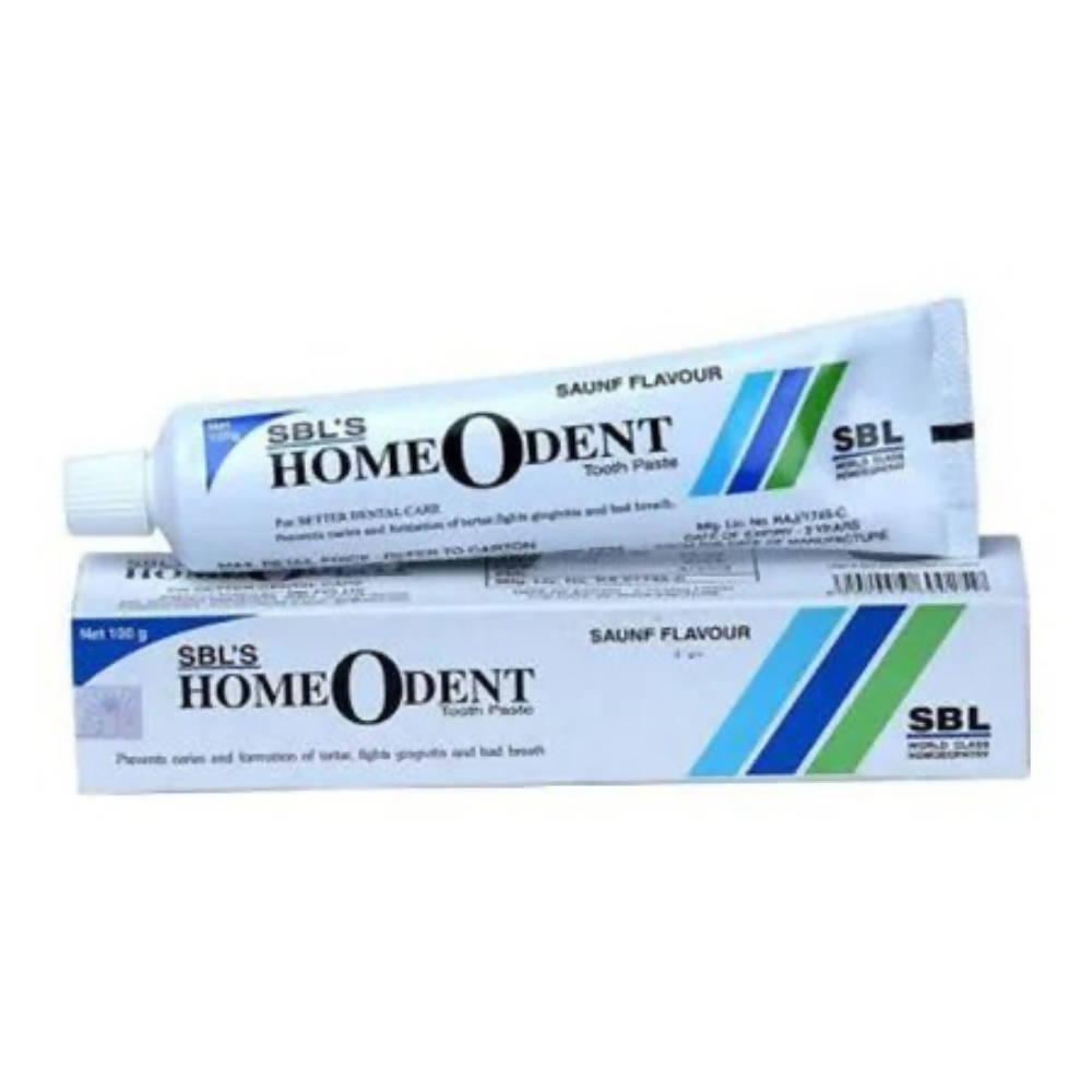 SBL Homeopathy Homeodent Saunf Toothpaste - Indyancart