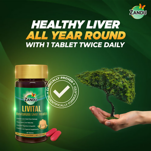Zandu Livital Tablets - Indyancart