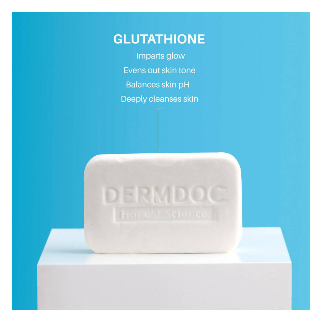 Dermdoc 0.5% Glutathione Cleansing Bar - Indyancart