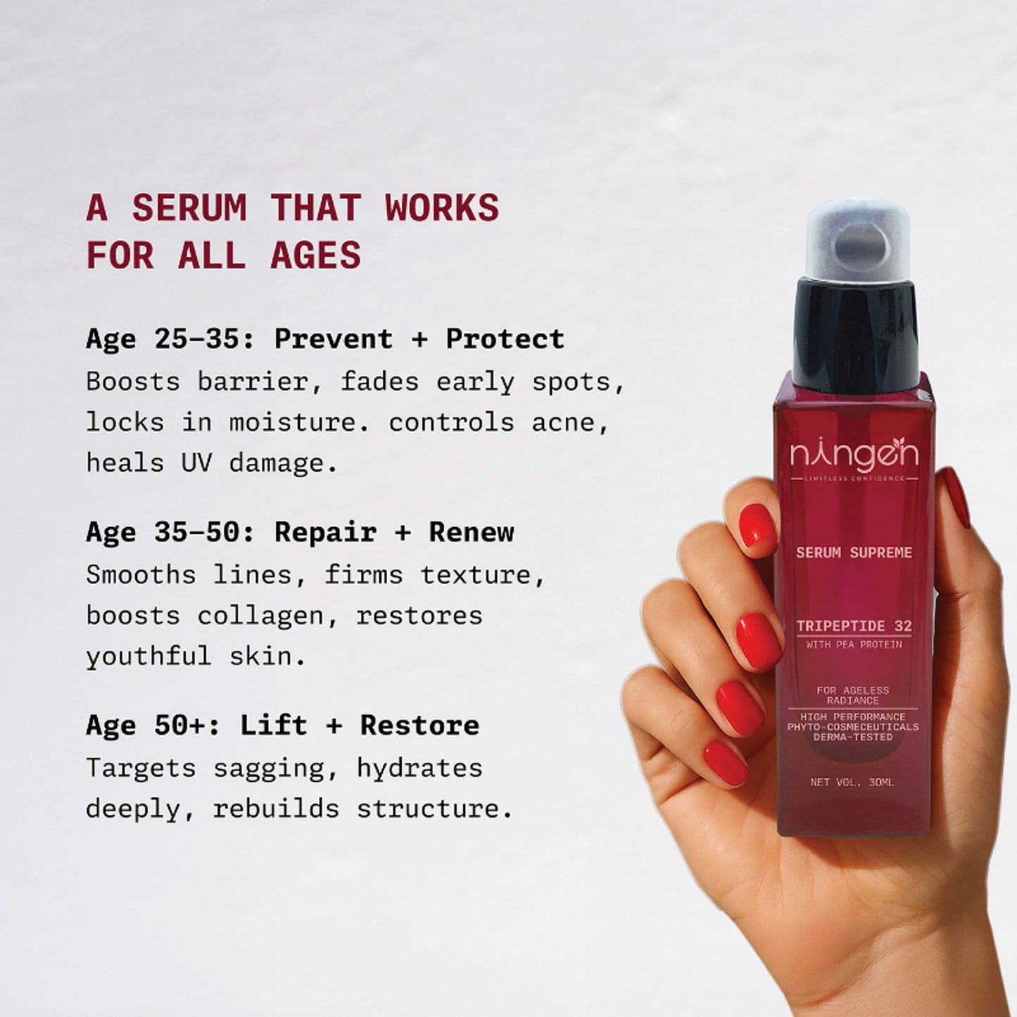 Ningen Serum Supreme All-in-One Face Serum