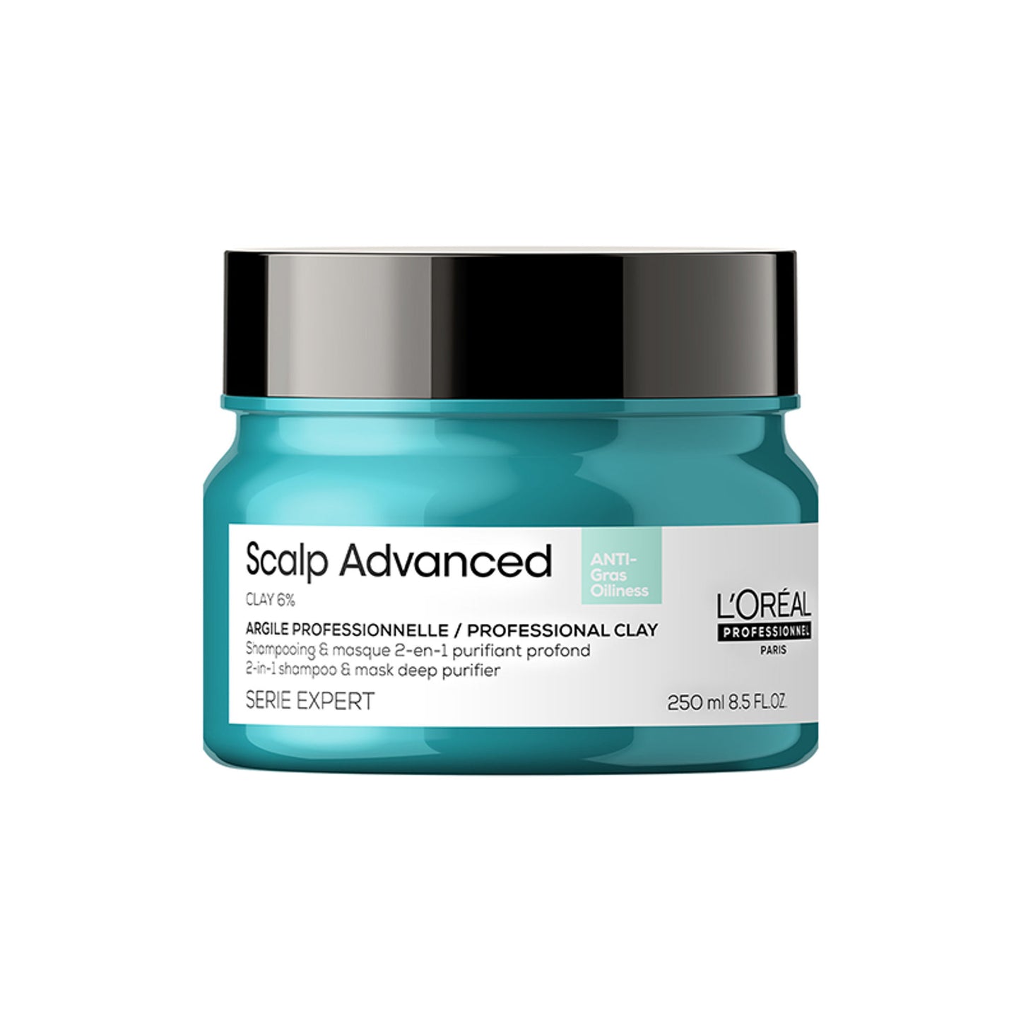 L’Oréal Professionnel Scalp Advanced Anti-Oiliness 2-In-1 Shampoo & Mask for Very Oily Scalp