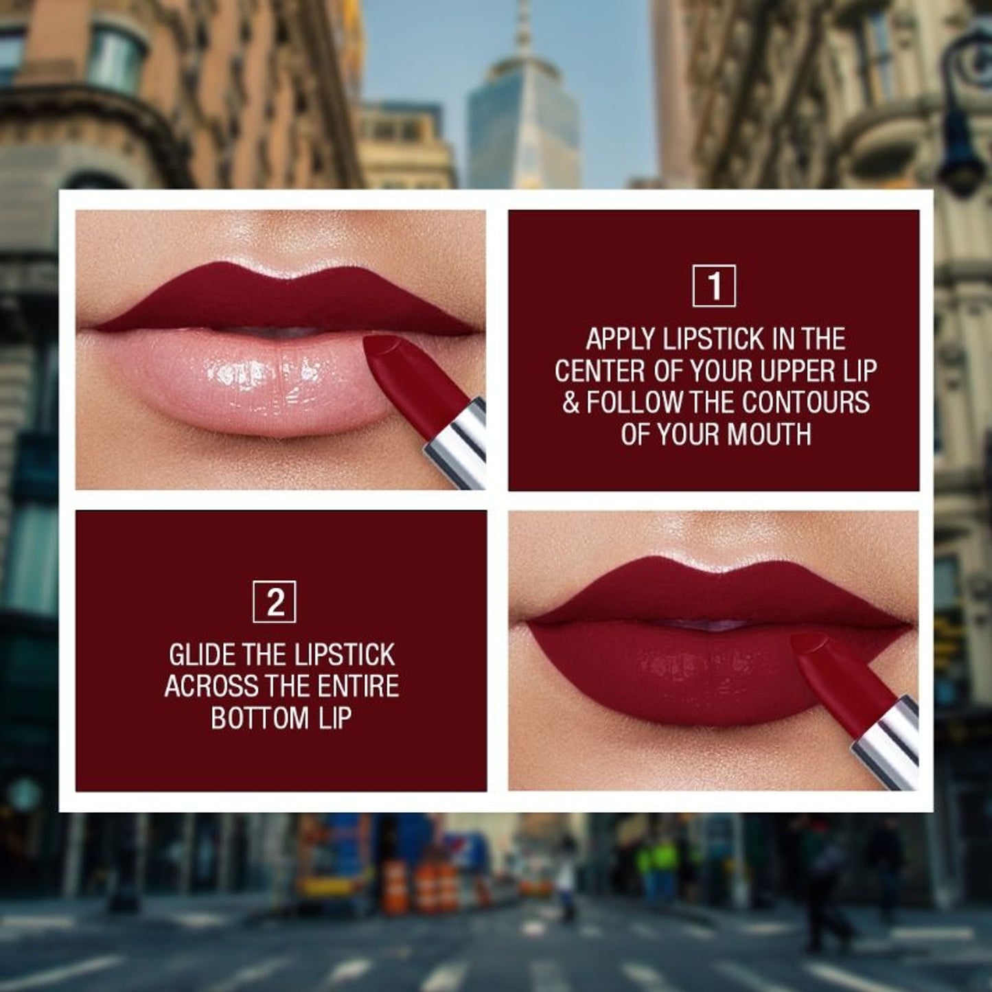 Maybelline Color Sensational Creamy Matte Lipstick, 12H Formula - 640 Red Liberation - 09 Midnight Date
