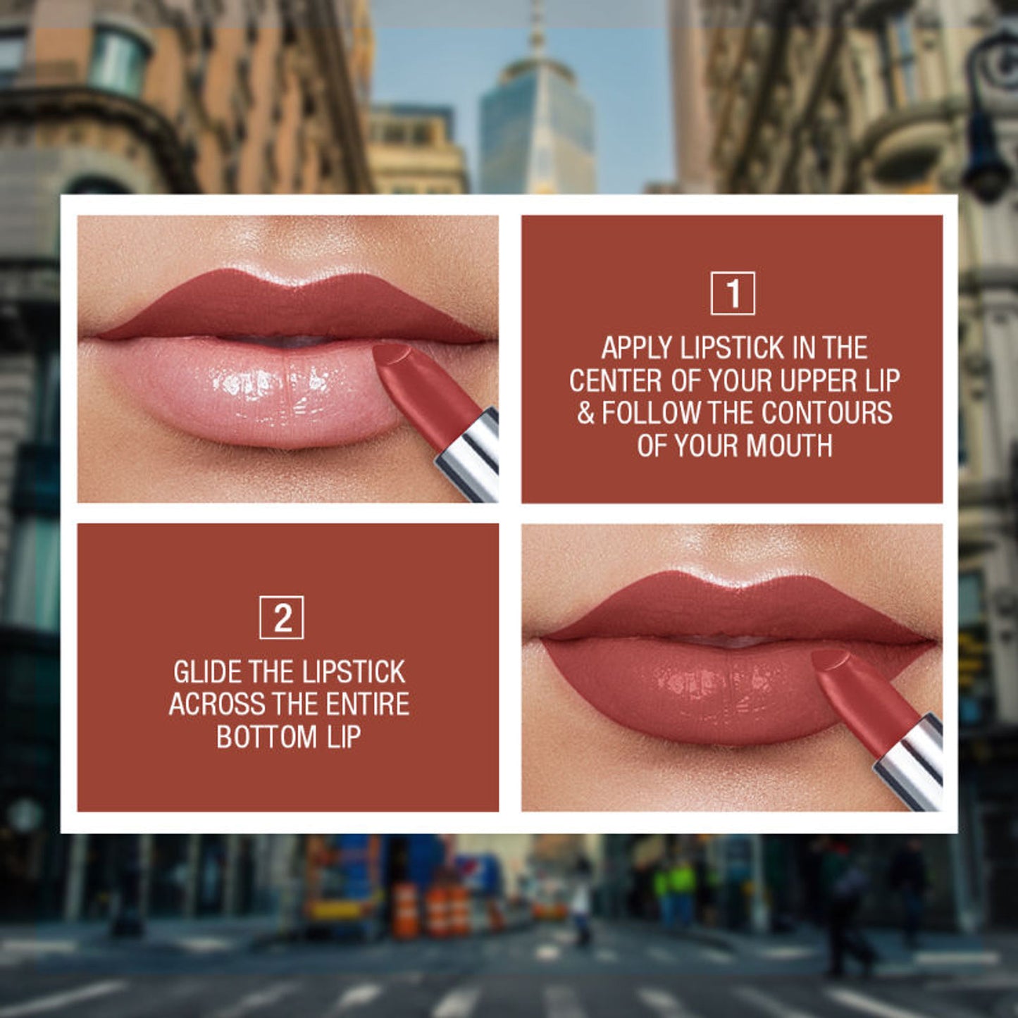Maybelline Color Sensational Creamy Matte Lipstick, 12H Formula - 640 Red Liberation - 1 Midtown Pink