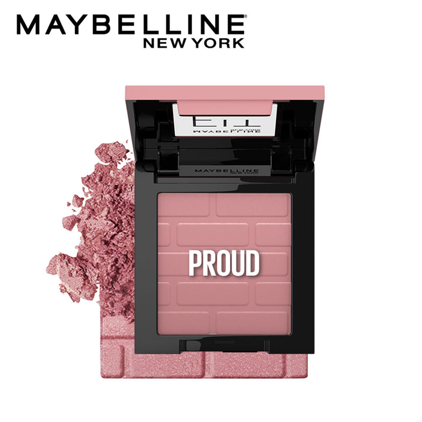 Maybelline New York New Fit Me Mono Blush, Up To 16 hours Long-lasting Cheek Blush - 30 Fierce - 40 Proud