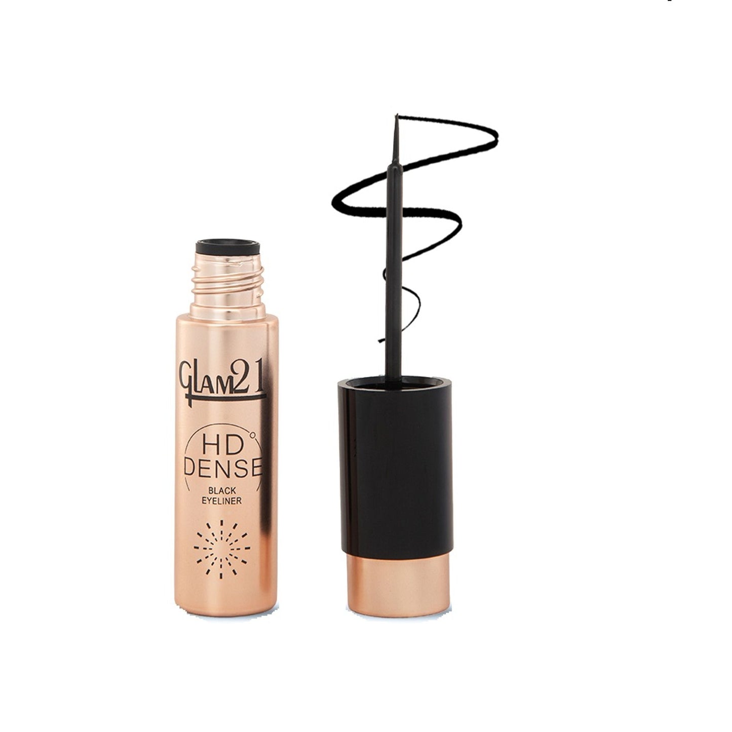 GLAM21 HD Dense Eyeliner - Black