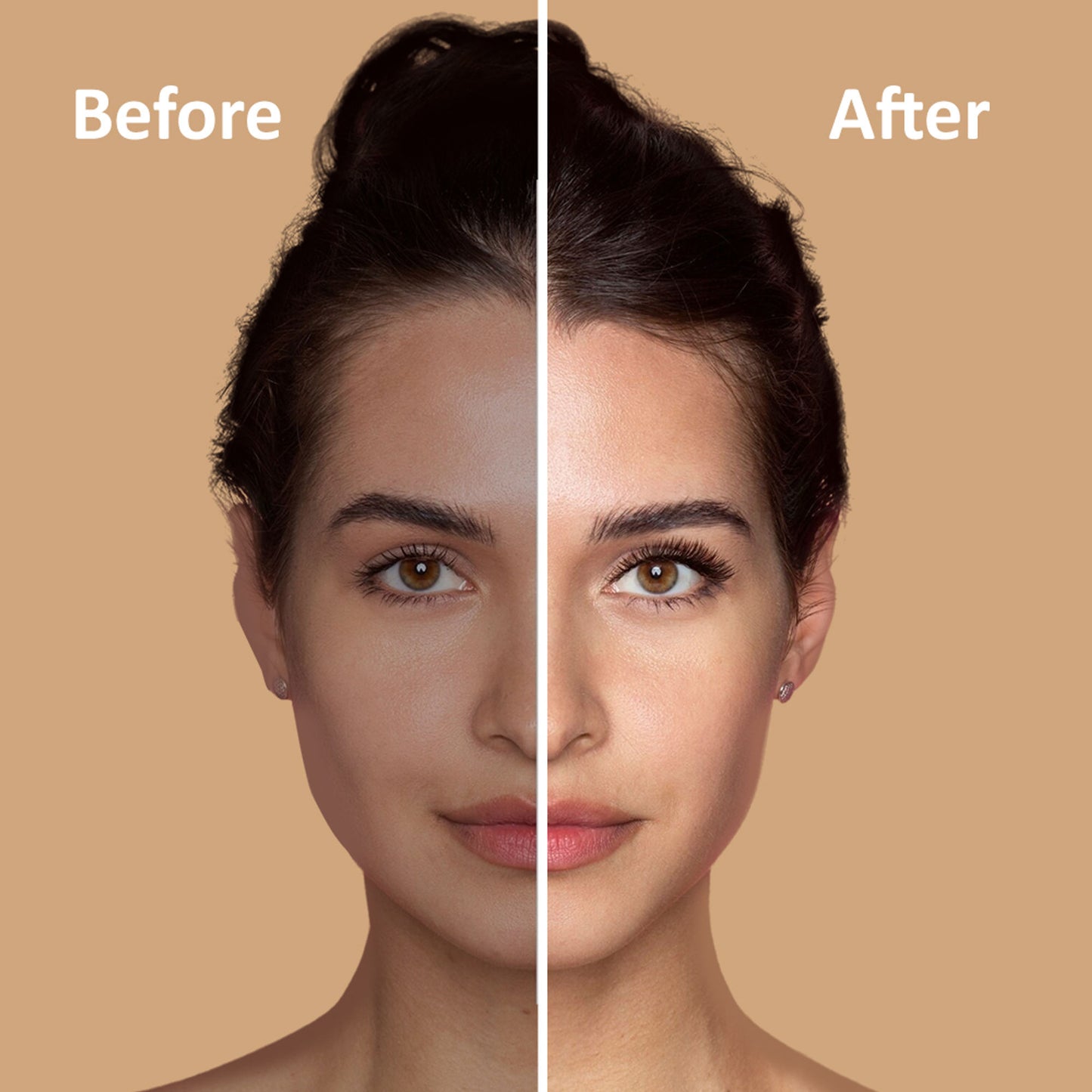 GLAM21 BB Powder Compact Matte Finish - Light