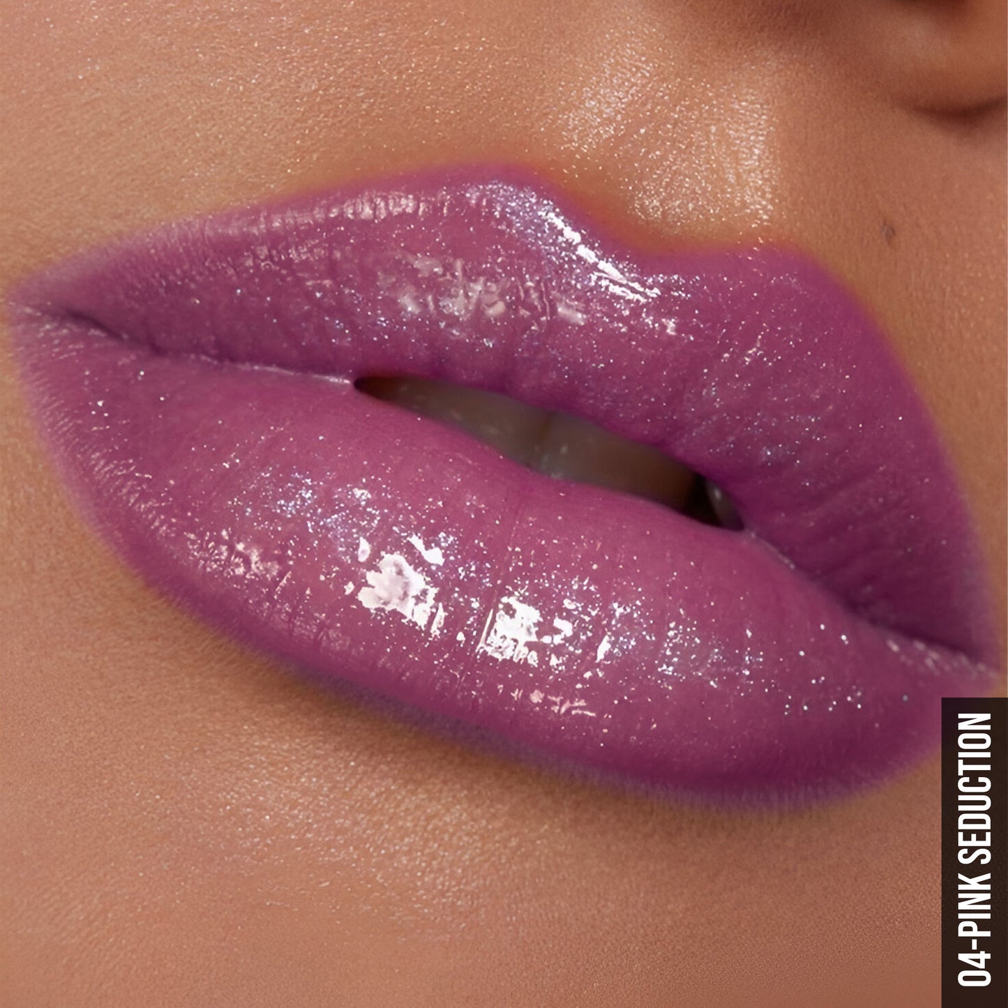GLAM21 Pout Shimmer Lip Gloss - Pink Seduction
