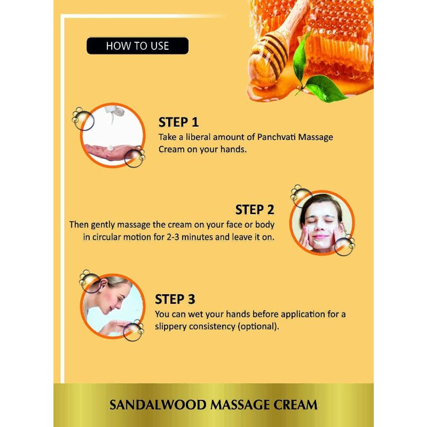 Panchvati Herbals Honey Almond Massage Cream