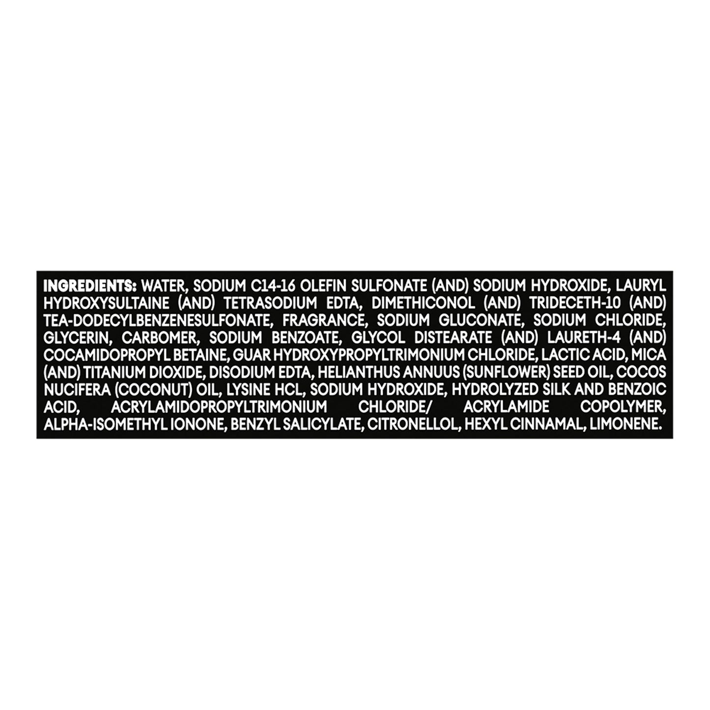 Tresemme Silk Press Sulfate Free Shampoo with Amino Peptides for Smooth & Straight Hair