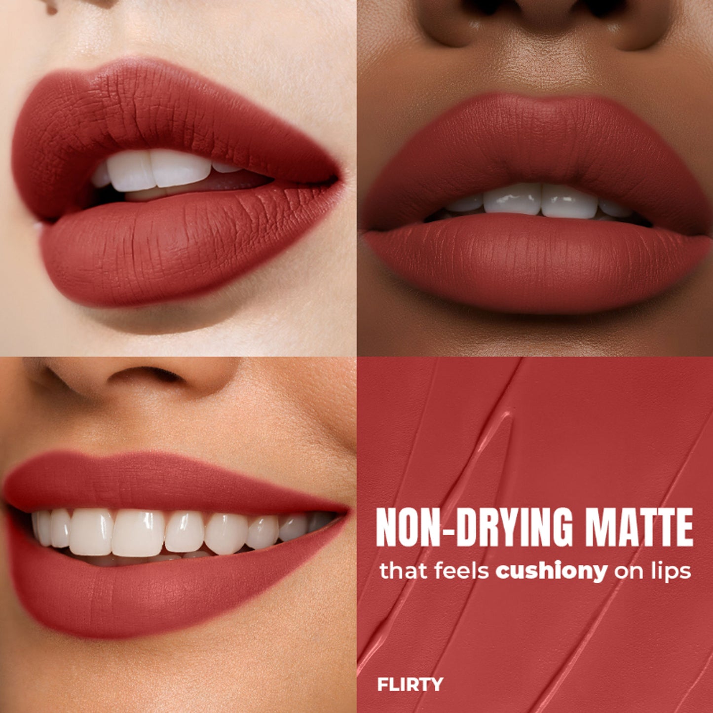 L.A. Girl Lip Haze Blurring Soft Matte Lip Color - Flirty