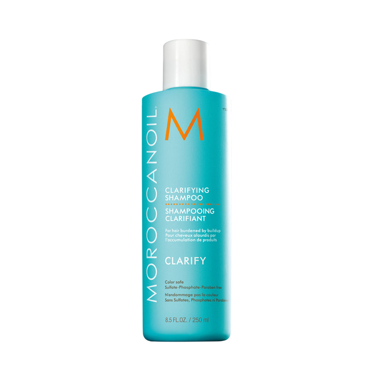 Moroccanoil Clarifying Shampoo | Argan & Avocado Oils | Removes Buildup for Clean, Weightless Hair