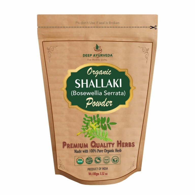Deep Ayurveda Organic Shallaki Powder - Indyancart