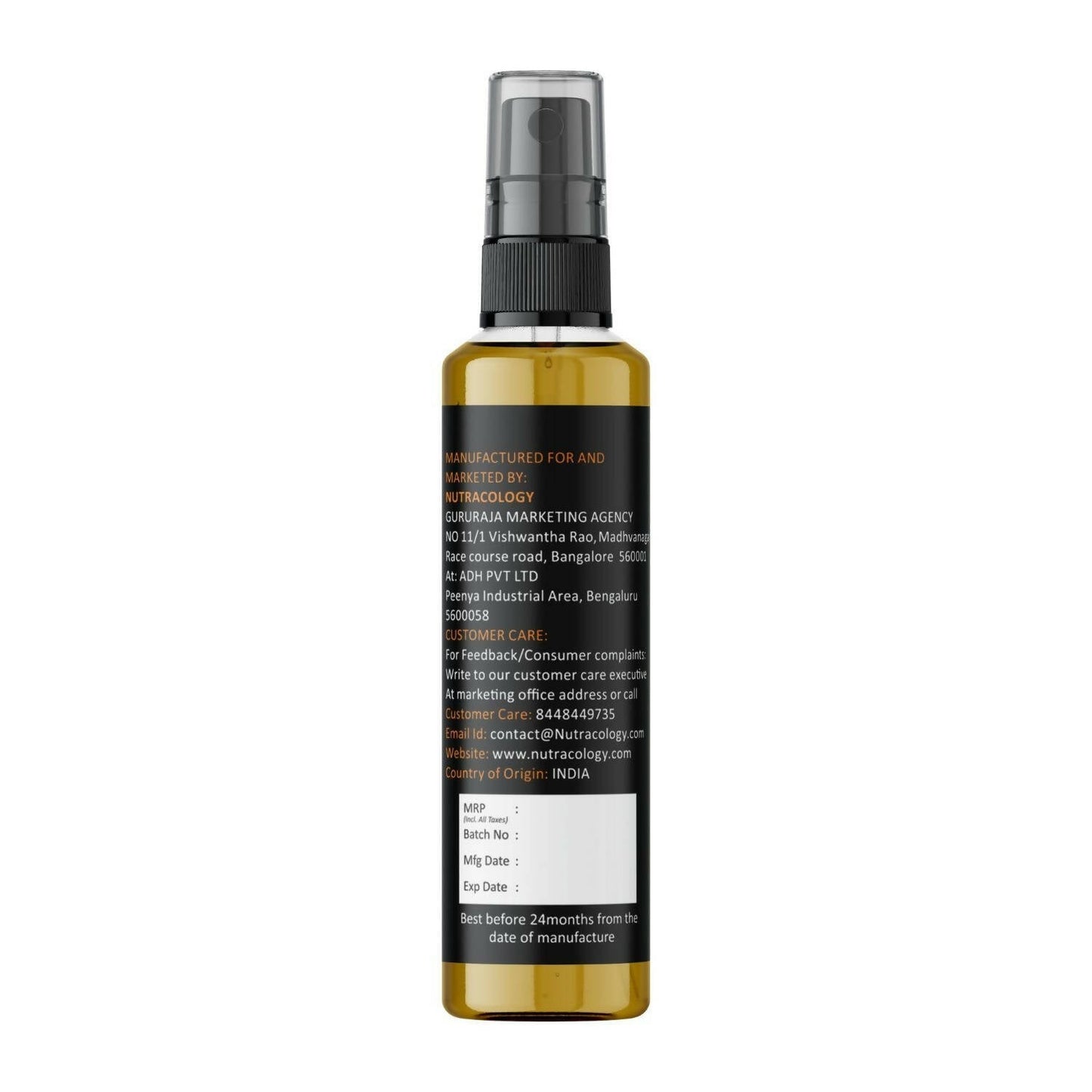 Nutracology Erekt Oil for Strength & Power - Men