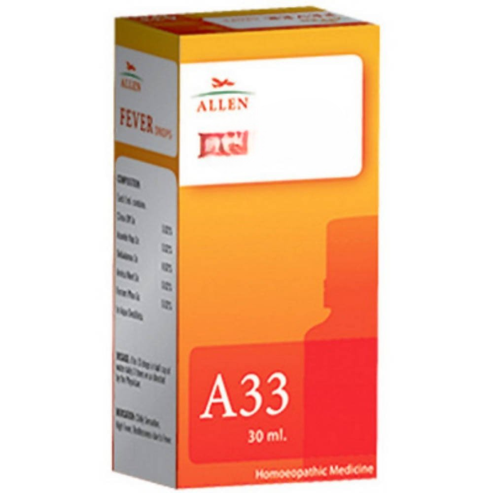 Allen Homeopathy A33 Drops