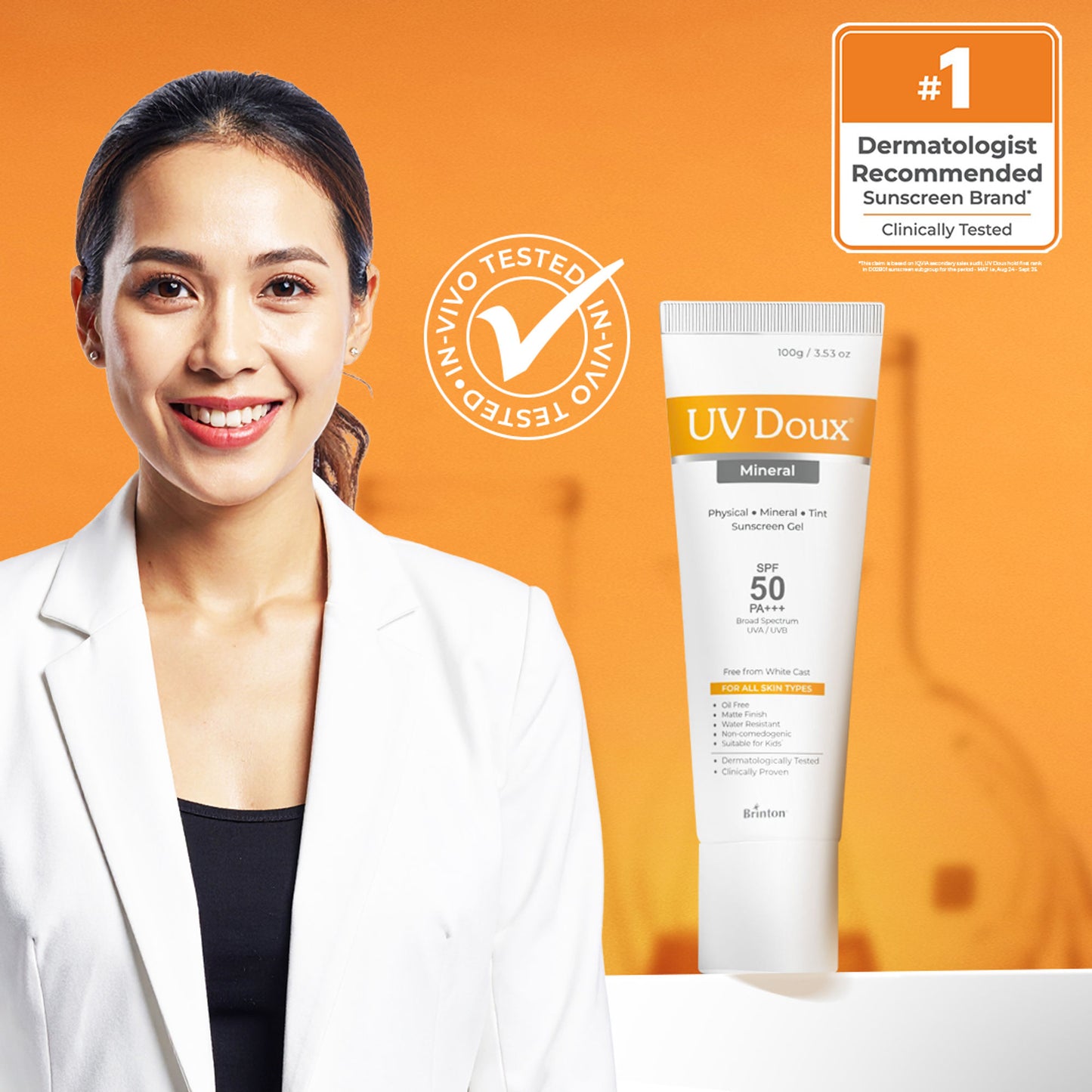 Brinton UV Doux Mineral Sunscreen