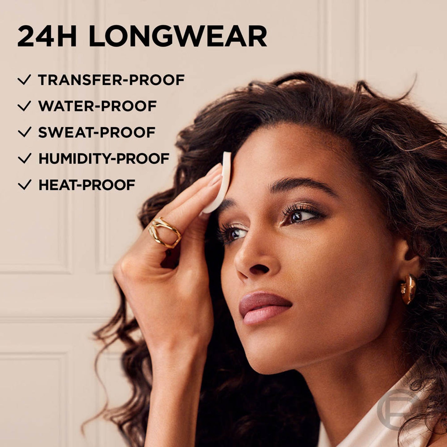 L'Oreal Paris Infallible 24H Fresh Wear Waterproof Powder Foundation - Amber 300