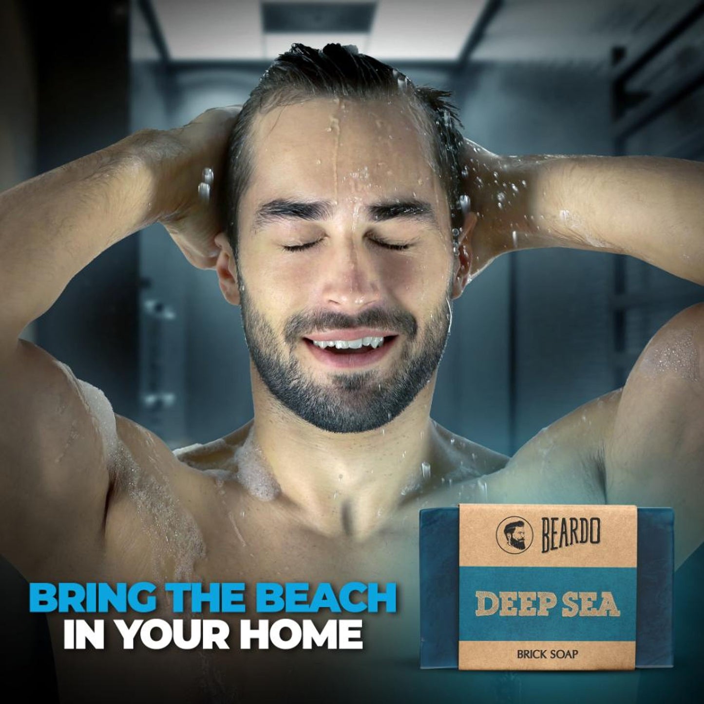 Beardo Deep Sea Brick Soap