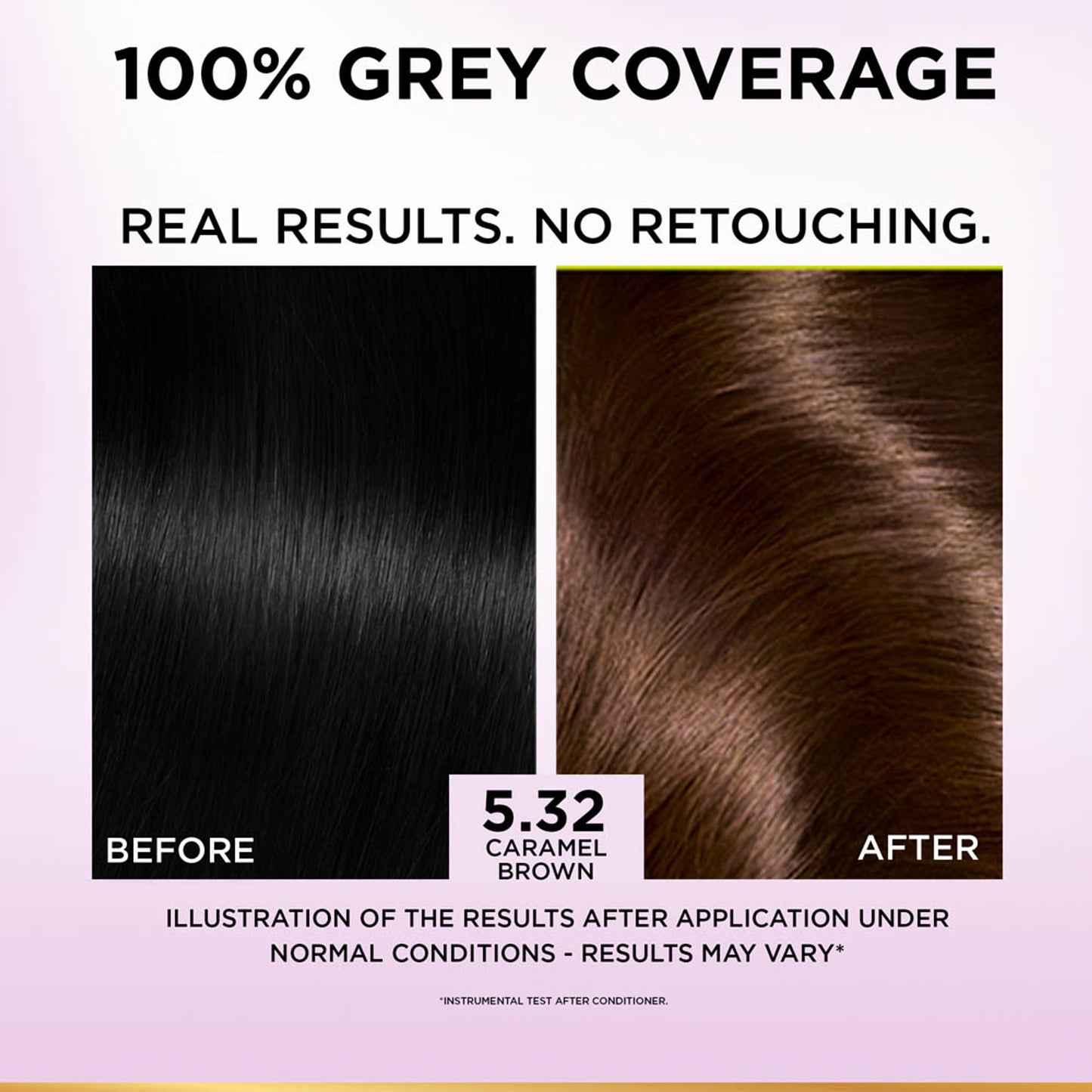 L'Oreal Paris Excellence Creme Triple Care Hair Color - 5.32 Caramel Brown