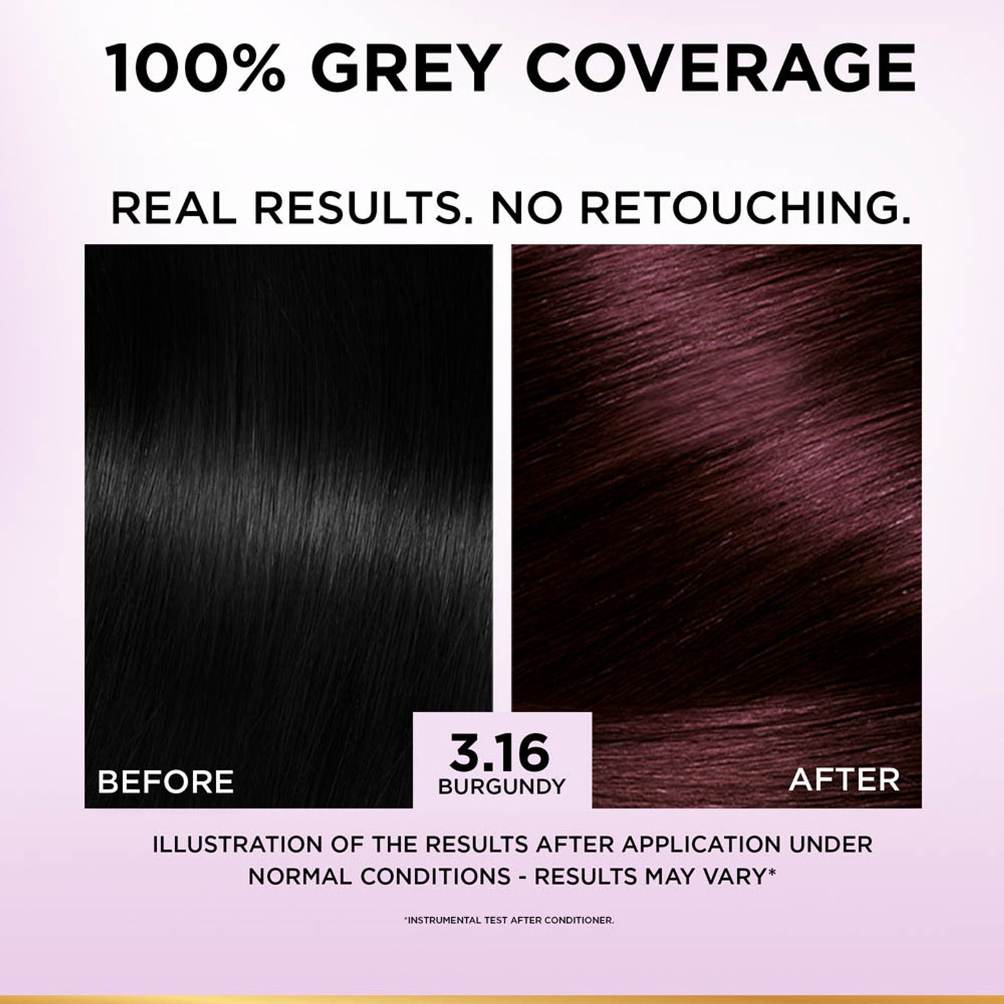 L'Oreal Paris Excellence Creme Triple Care Hair Color - 3.16 Burgundy