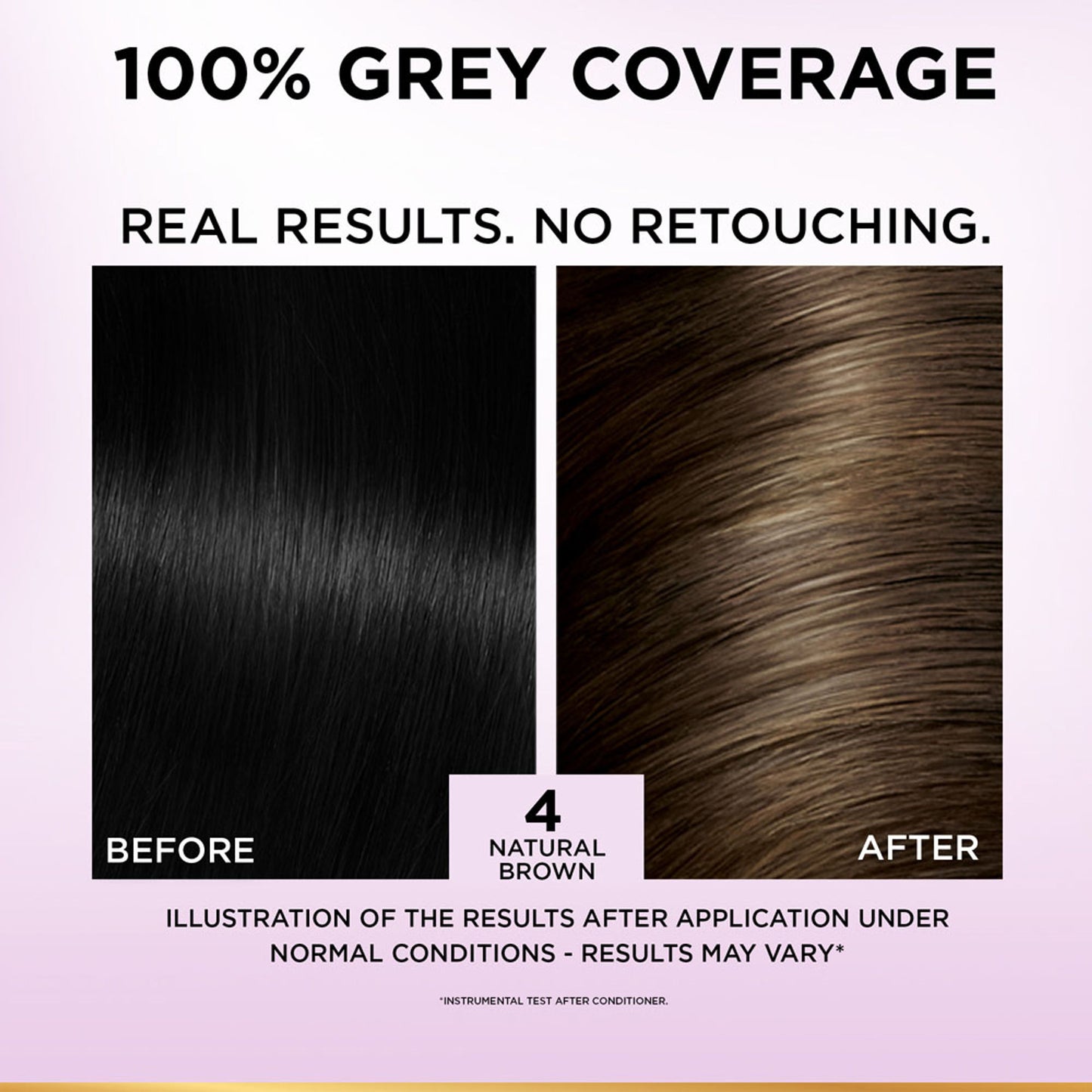 L'Oreal Paris Excellence Creme Triple Care Hair Color - 4 Natural Brown