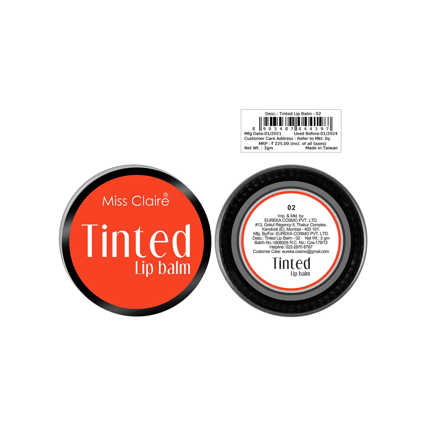 Miss Claire Tinted Lip Balm - 2