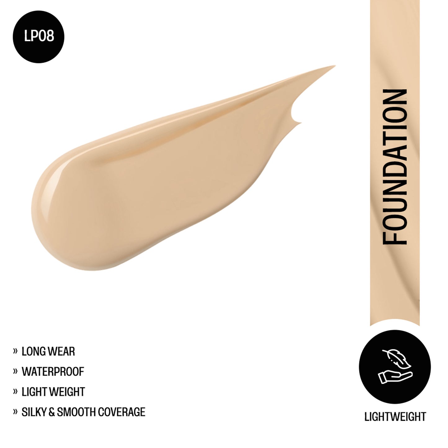 Insight Cosmetics Ultra-Thin Second Skin Long Wear Foundation - LP08