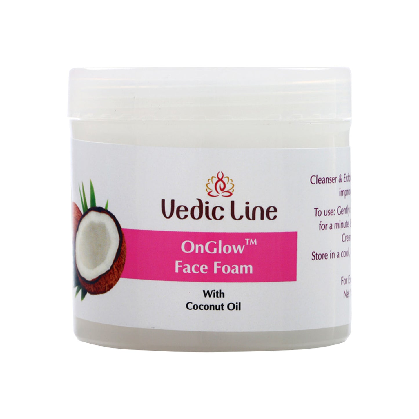 Vedic Line Onglow Face Foam With Coconut Oil