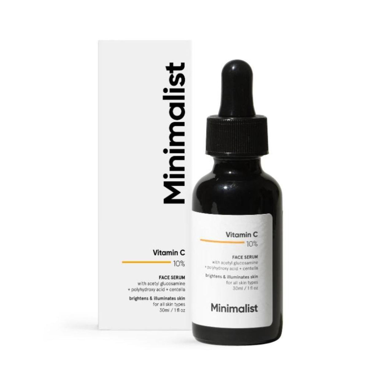 Minimalist 10% Vitamin C Serum For Face For Glowing Skin