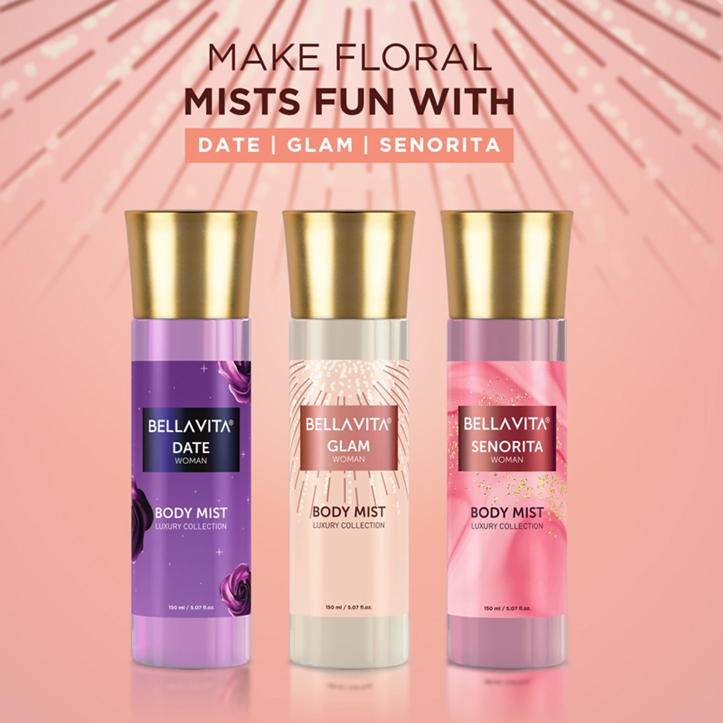 Bella Vita Glam Woman Body Mist