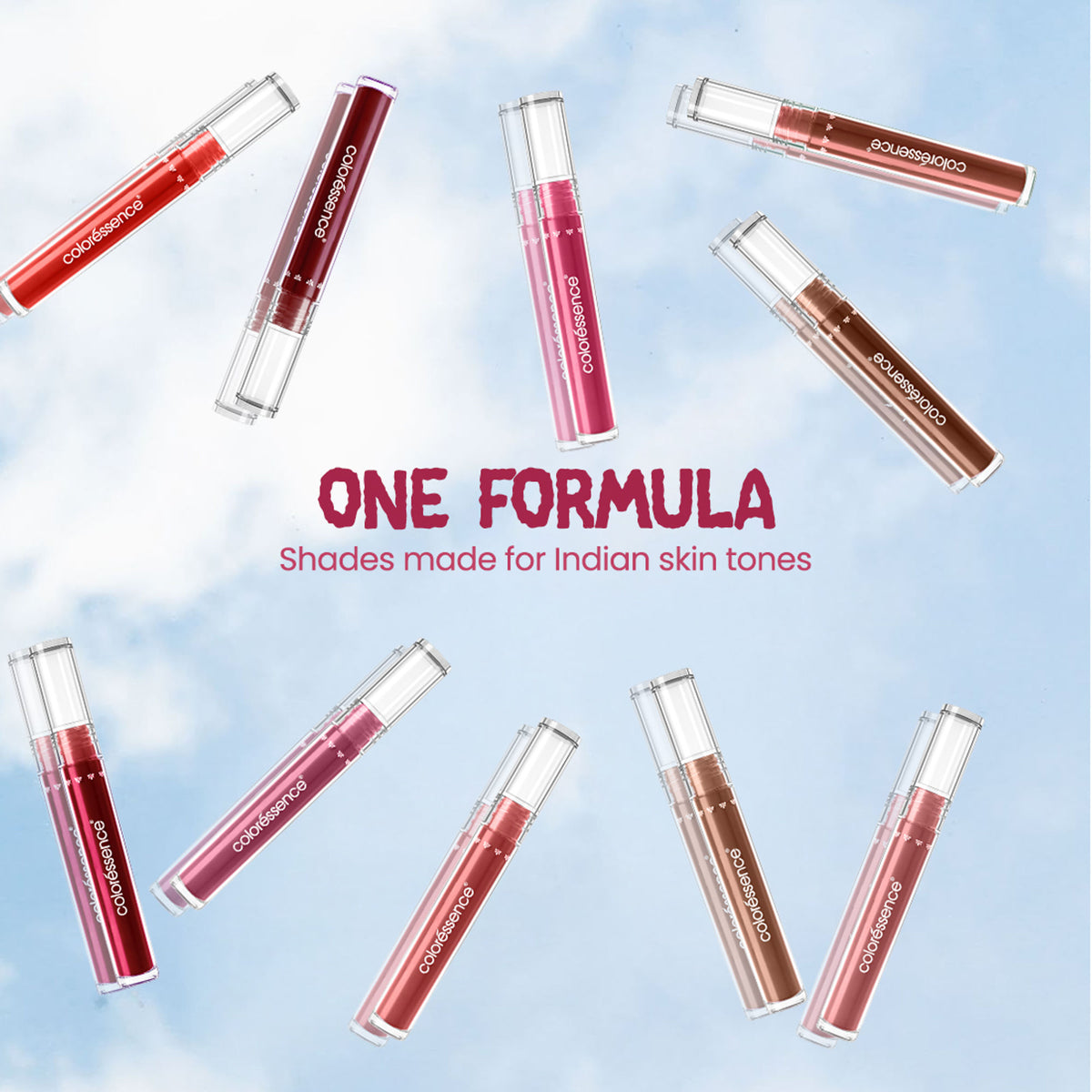 Coloressence Cloud Kiss Liquid Lipstick, Weightless, Long Lasting, Non-Transfer Matte - Soft Launch