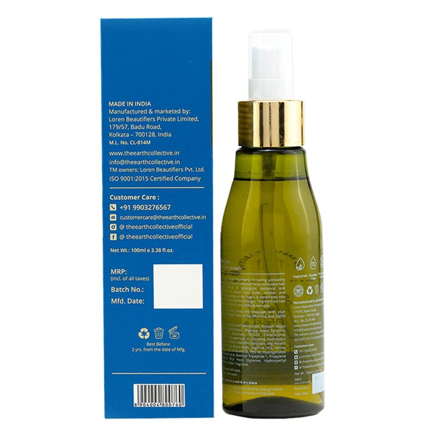 The Earth Collective Hair Density Tonic