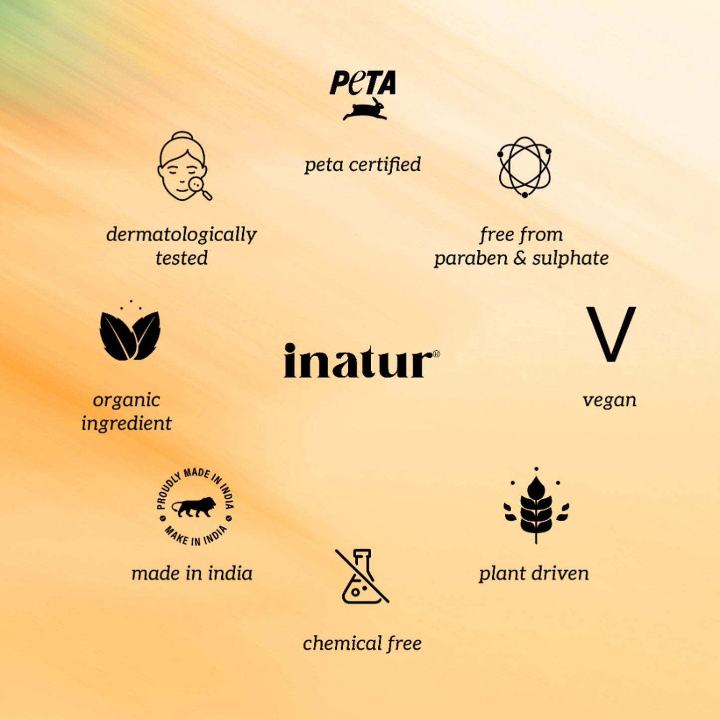Inatur Argan Hair Serum, Smoothens, Strengthens, Adds Shine, Lightweight & Non-Greasy