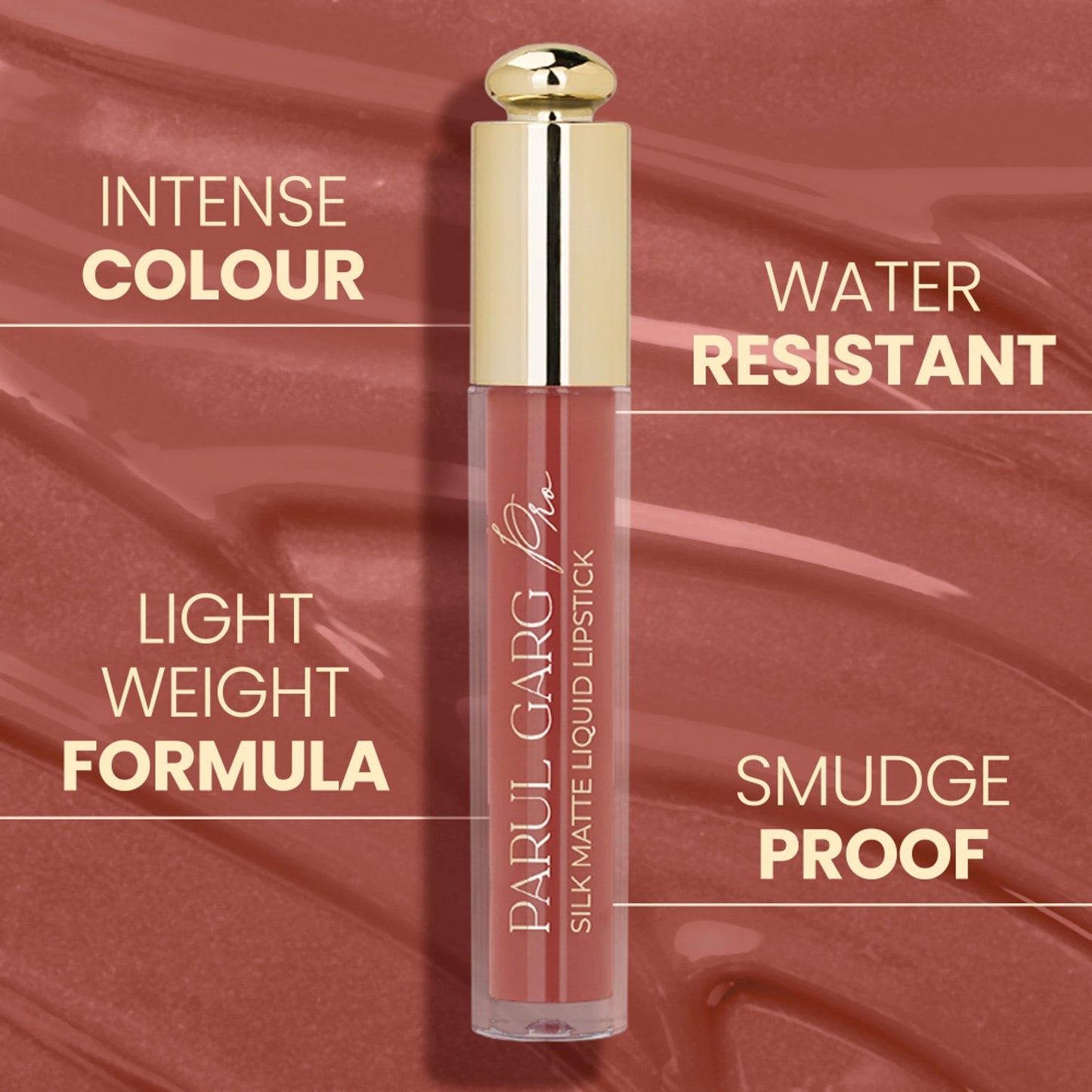 Parul Garg Beauty Silk Matte Liquid Lipstick, Long Lasting & Transfer-Proof - Daisy 16