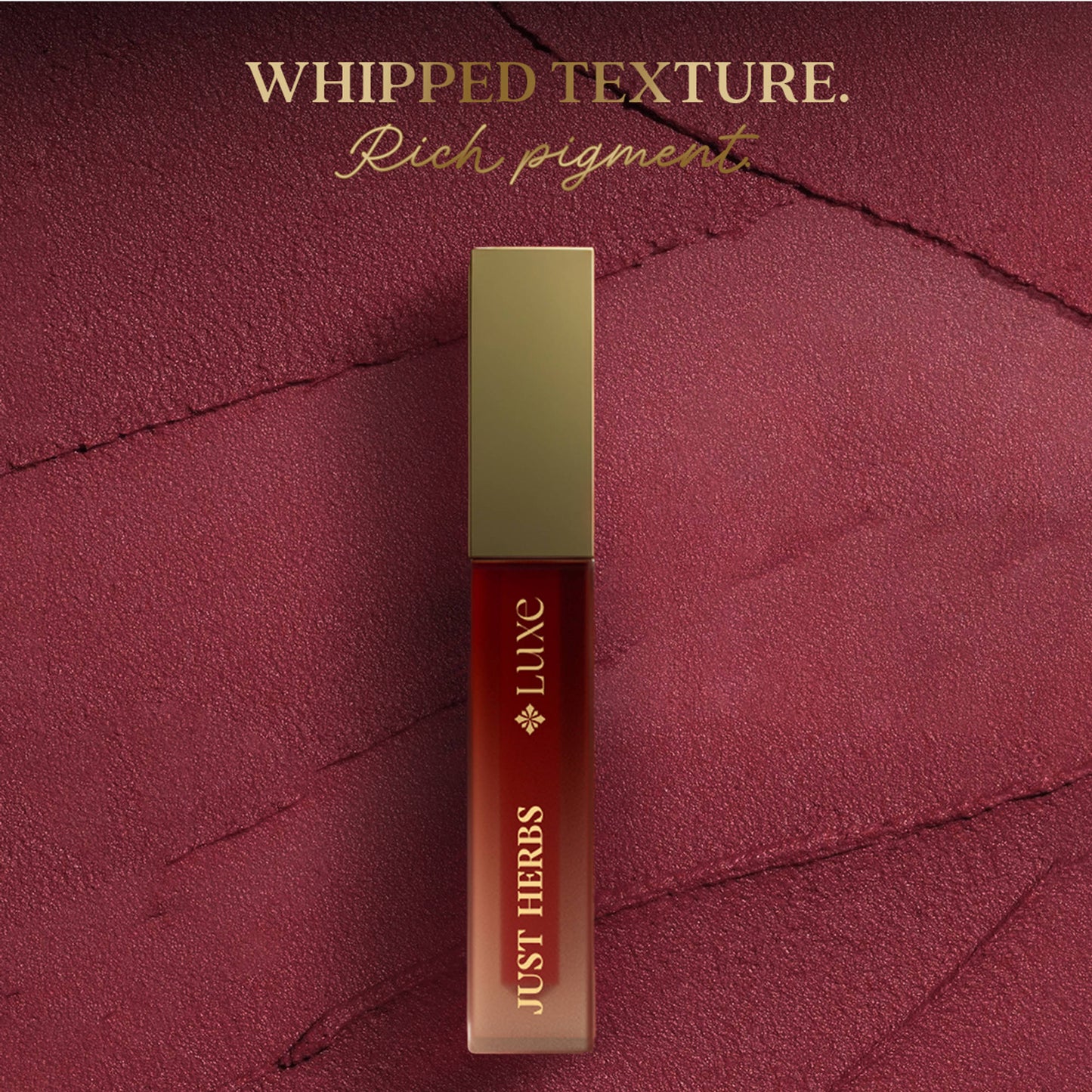Just Herbs Luxe Dream Muse Mousse Liquid Lipstick - 01 Spiced Taupe
