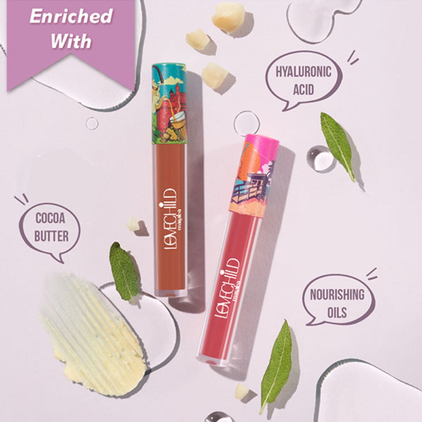 LoveChild Masaba Lush-Matte Lip Creme - Mamma Mia! - Masala Chai