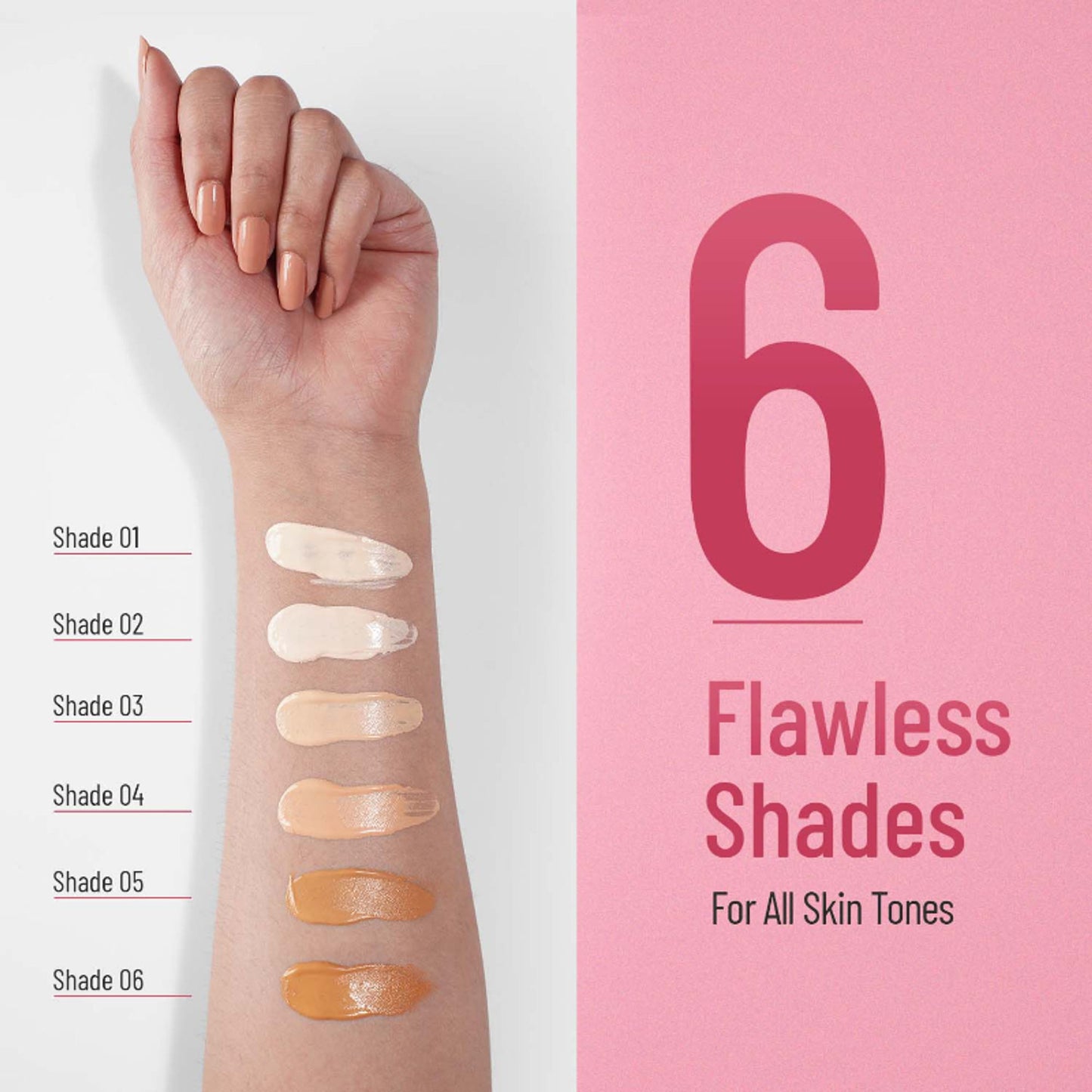 Swiss Beauty Shiny Pearl Water Drop Blemish Balm BB Foundation - 3