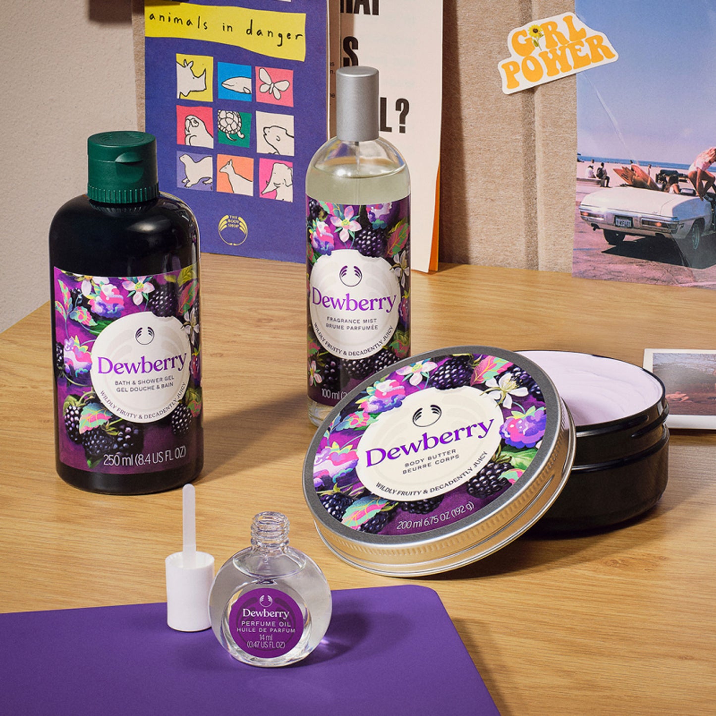 The Body Shop Dewberry Fragrance Mist